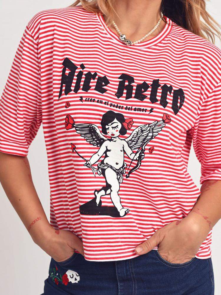 CAMISETA  CUPIDA  RAYAS