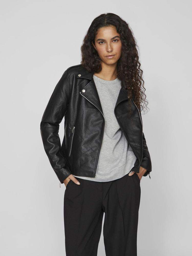 CHAQUETA CRUZADA NEGRA