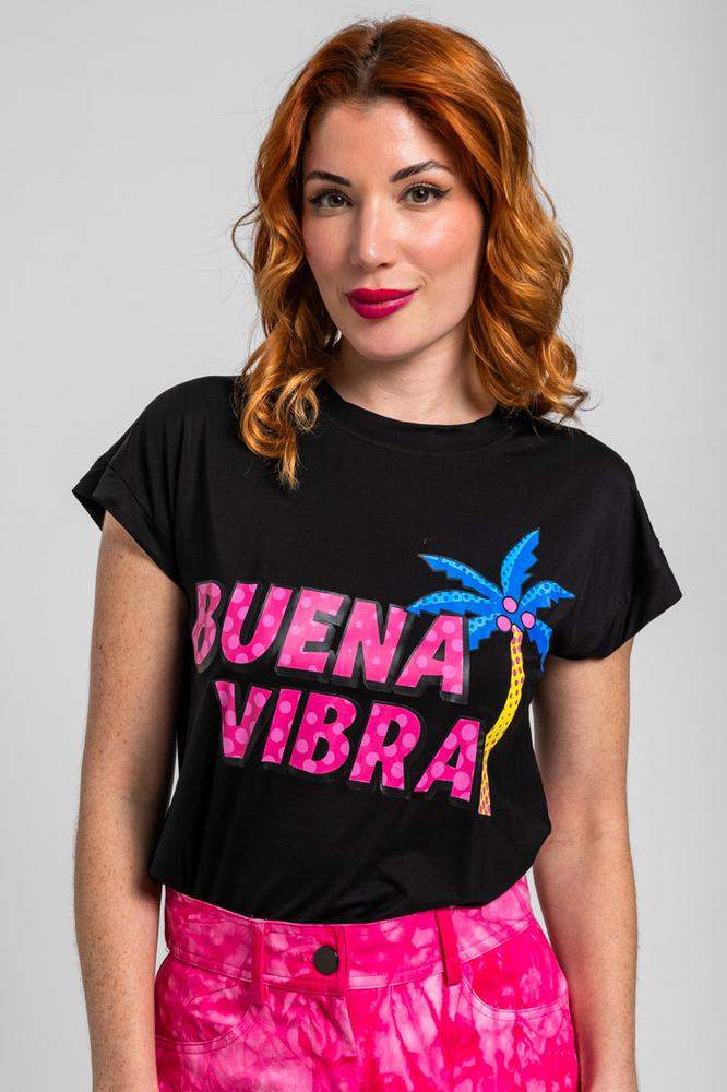 Camiseta sin mangas corte canalla negra-SUMMERTIME