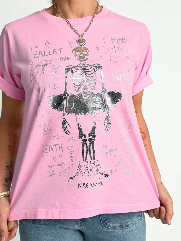 CAMISETA  BALLET  ROSA