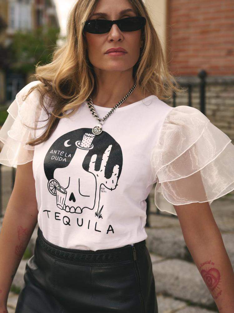 CAMISETA TEQUILA BLANCA