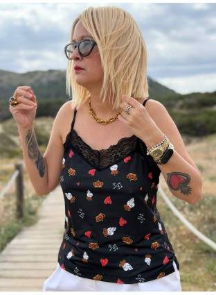 Camiseta lencera Capri