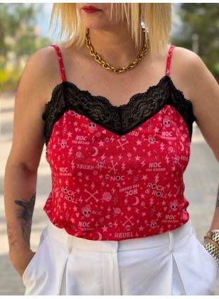 Camiseta lencera Santorini
