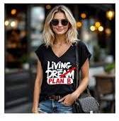 Camiseta over Plan B negra