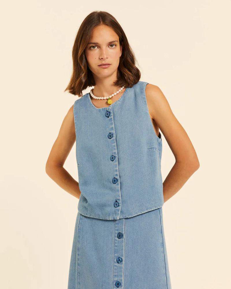 Chaleco denim