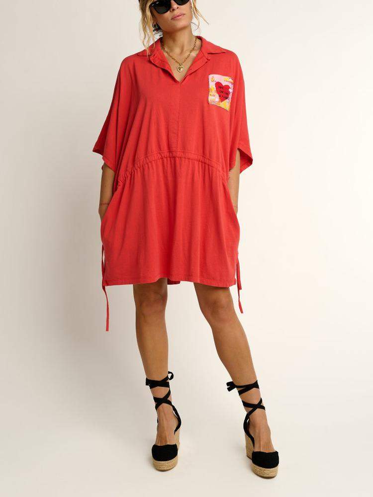 VESTIDO  TODO ES POSIBLE  TEJA
