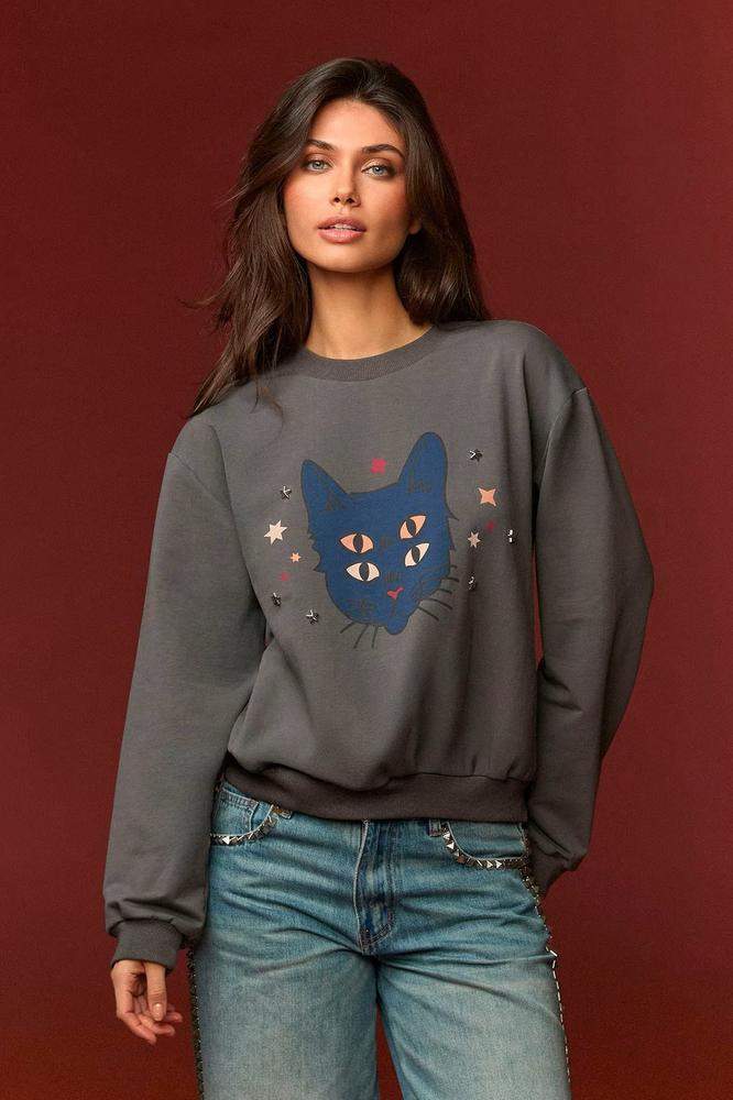 BLUE KAT SWEATSHIRT