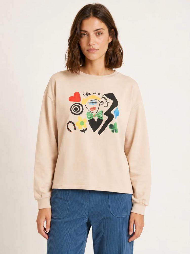 CAMISETA KUBISTE BEIGE