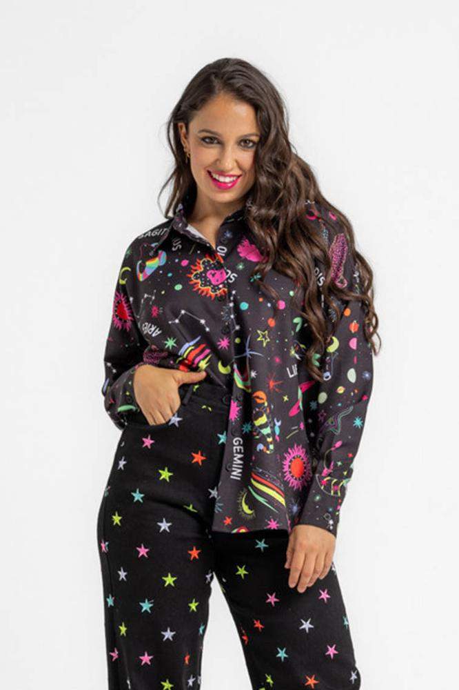 Camisa oversize - Mi caos  mi universo