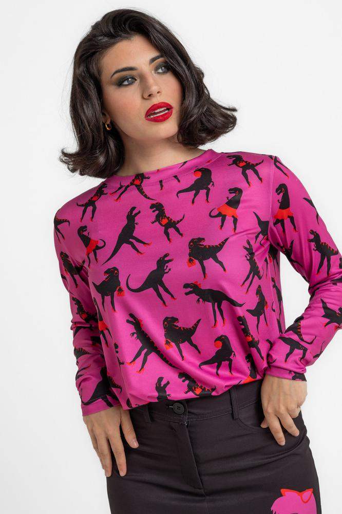 Camiseta Sencilla estampada - Fem Rex
