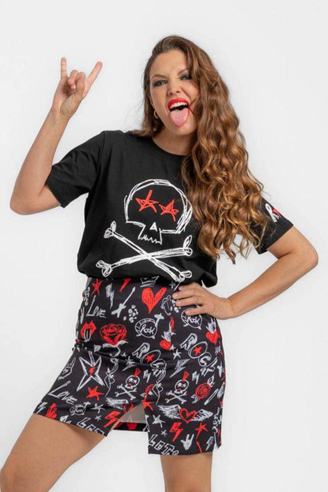 Camiseta Unisex - ROCK AND ROLL