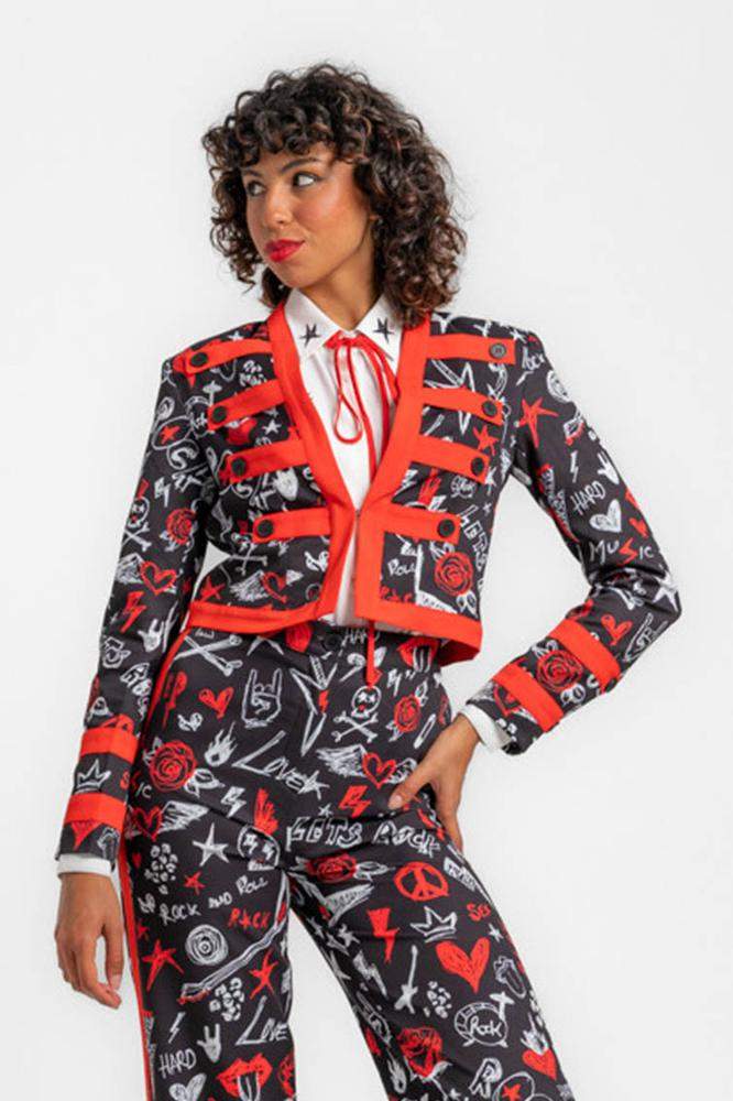 Chaqueta estilo militar - ROCK AND ROLL