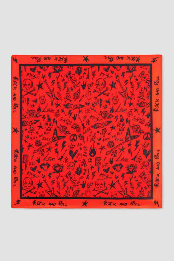 Pañuelo 55x55 - ROCK AND ROLL