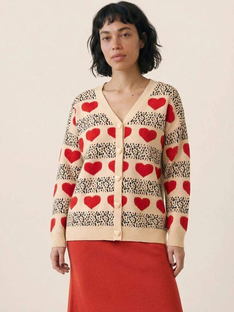 REBECA CORAZONES CREMA 