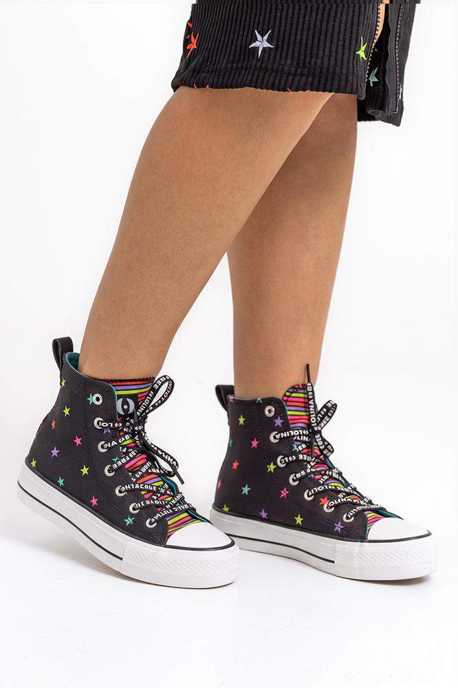 Zapatilla alta de loneta - STARS